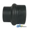 A & I Products Centri Rubber Hump Hose Reducer w/2 Clamps 5"-4 7.5" x8" x6" A-955040 - alternate 3